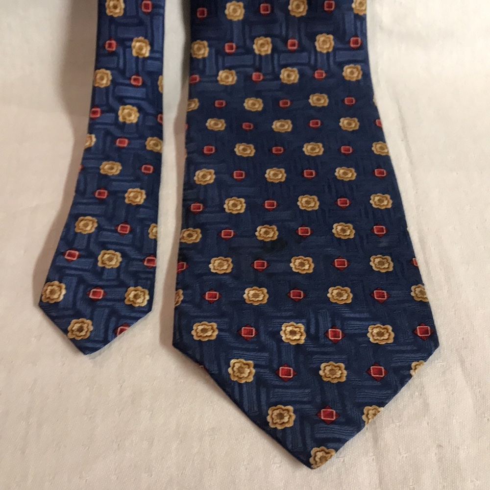 Ferrel Reed Handsewn Imported Silk Jacquard Mens Tie - Picture 2 of 9